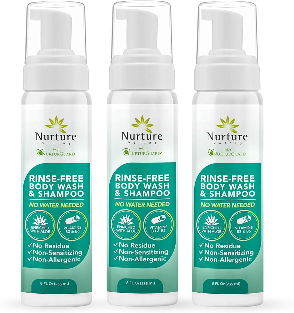 Rinse Free Soap & Shampoo