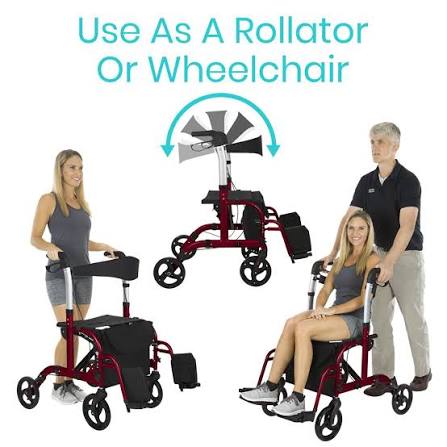Combo Rollators - Wheelchairs