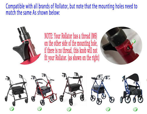 Rollator Parts & Accessories