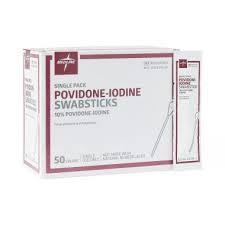 Providone Iodine Pads & Swabstks