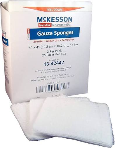 Generic Gauze Sponge & Bandages