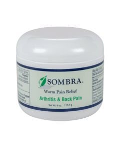 Sombra¾ Warm Pain Relief Arthritis & Back Pain 4 oz Jar